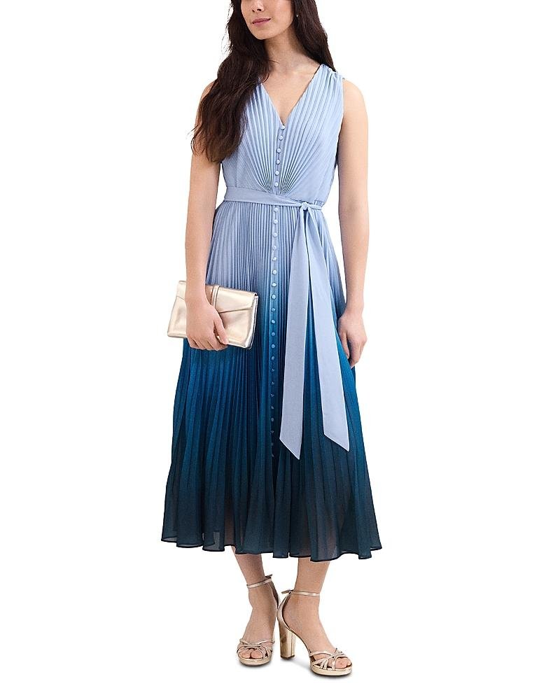 Phase Eight Petite Mira Blue Ombre Sleeveless Dress