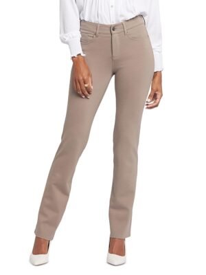 Nydj Petites Marilyn Straight Ponte Pants