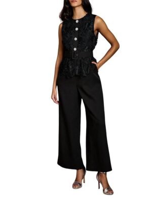 Coast Petite Lace Jumpsuit