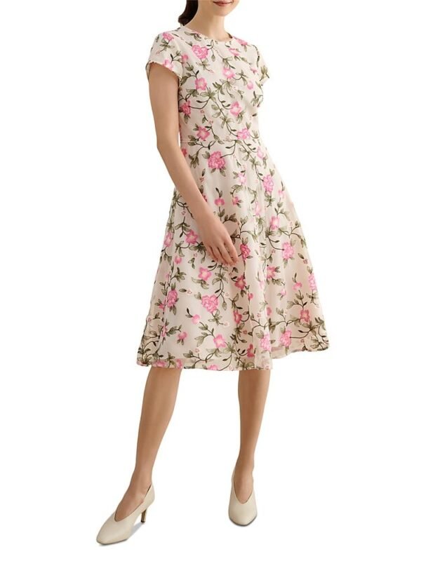 Hobbs London Petites Tia Floral Dress