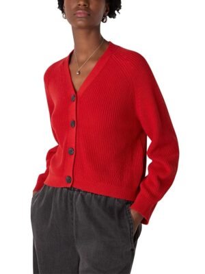 Whistles Petites V Neck Cardigan