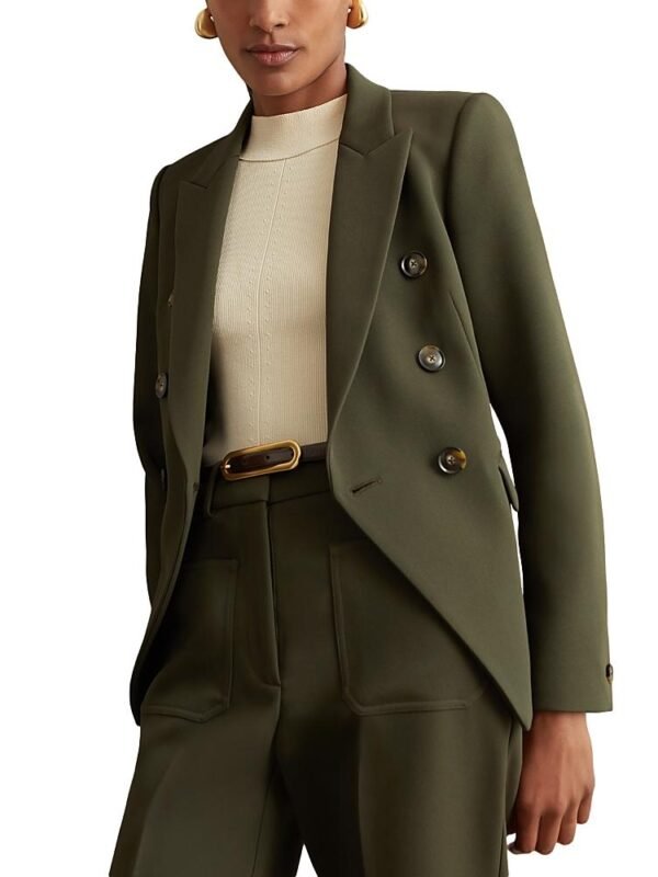 Reiss Petite Priya Double Breasted Blazer