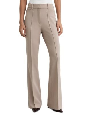 Reiss Petites Gabi Flared Suit Trousers