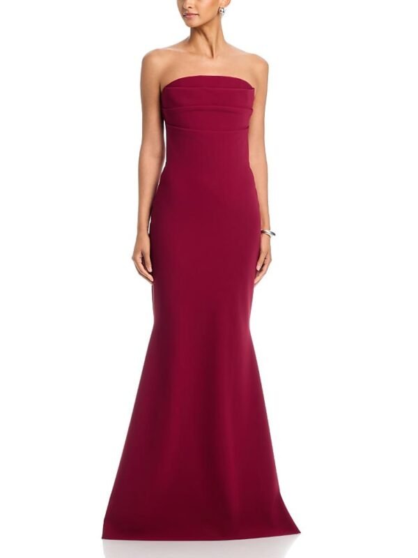 Chiara Boni La Petite Robe Vepse Long Strapless Gown