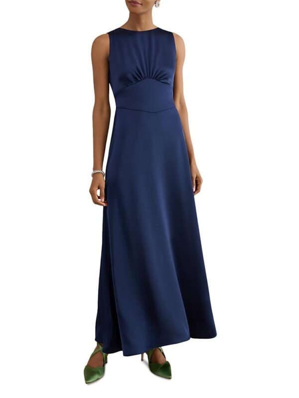 Hobbs London Petite Black Tie Collection Jemma Dress