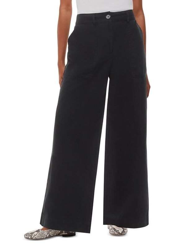 Whistles Petites Ruth Wide Leg Pants