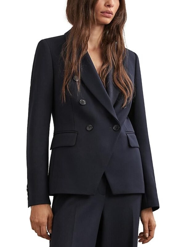 Reiss Petite Gabi Double Breasted Blazer