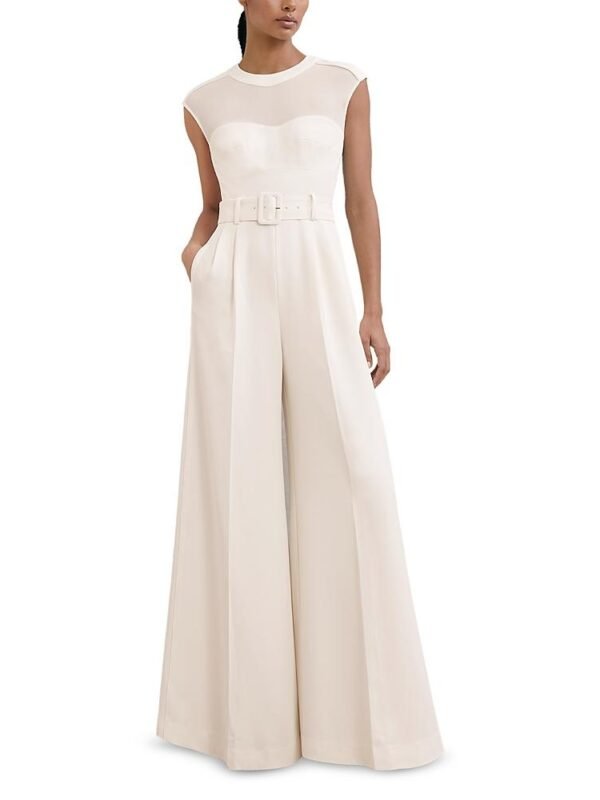 Reiss Petite Alba Belted Jumpsuit