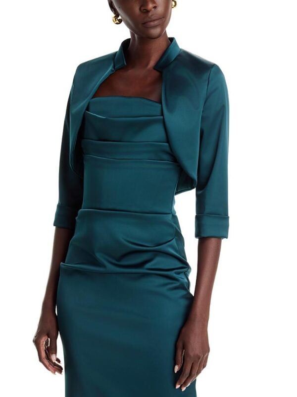 Chiara Boni La Petite Robe Amatista Satin Bolero