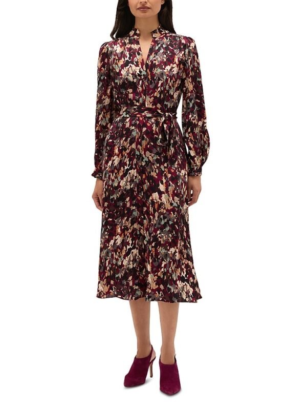 Hobbs London Petite Elin Blouson Sleeve Dress