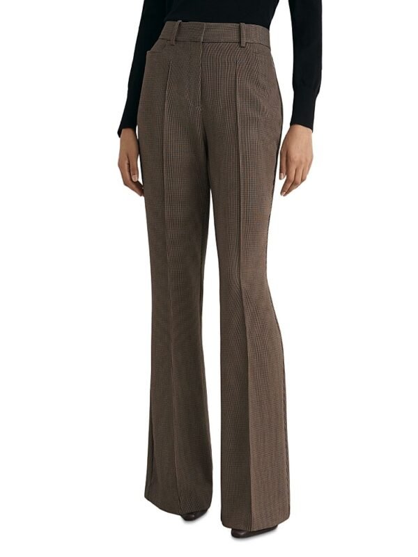Reiss Petites Gabi Pintuck Flare Pants
