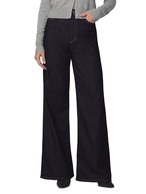 Joe's Jeans The Mia Petite High Rise Wide Leg Jeans in Absolutely