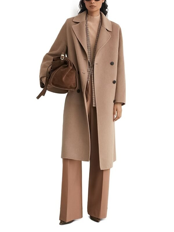Reiss Petites Marina Wool Blend Double Breasted Coat