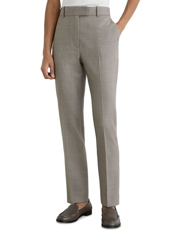 Reiss Petite Darcy Wool Blend Slim Leg Pants