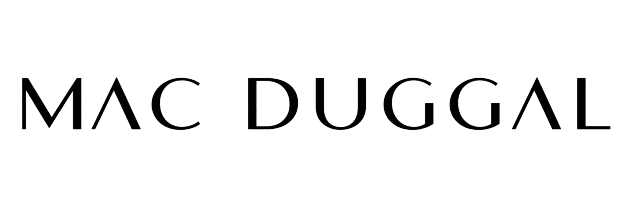 Mac Duggal official fashion brand logo