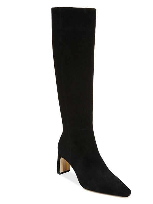 Sam Edelman Women's Sylvia Pointed Toe High Heel Boots