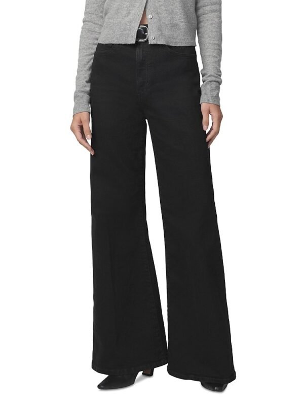 Joe's Jeans The Cher Petites Wide Leg Jeans in Inkblot