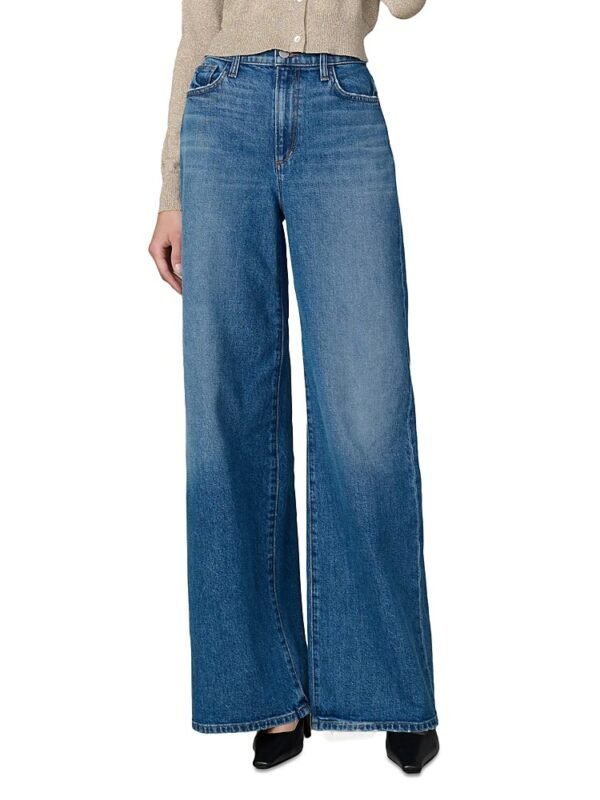 Joe's Jeans Petites The Mia Wide Leg Jeans in Zeal